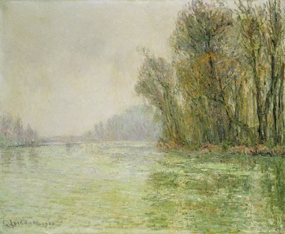 Die Oise im Winter von Gustave Loiseau